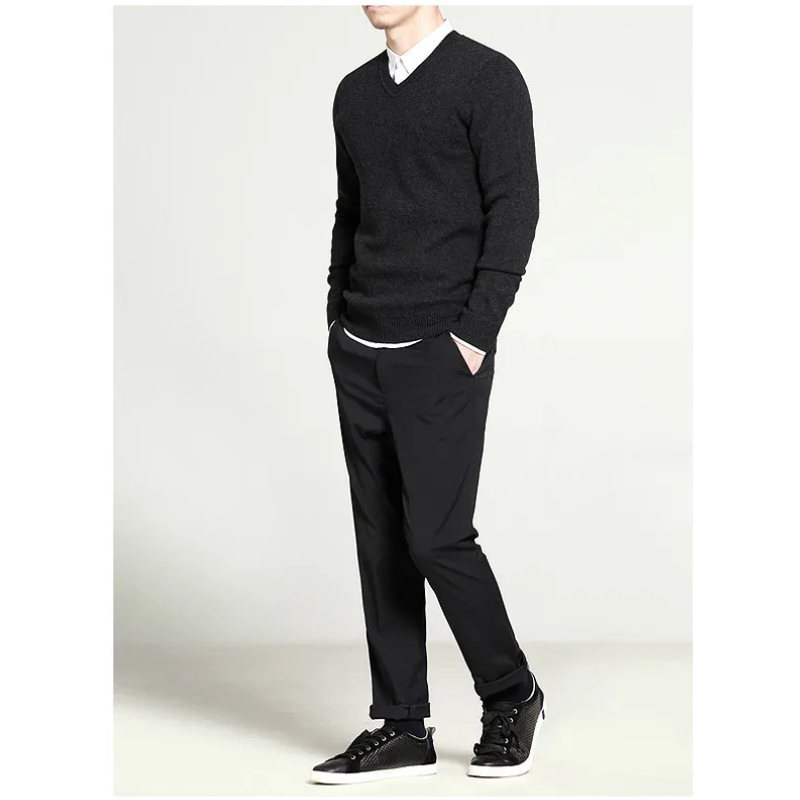 Bouwman Trui | Casual V-Hals Trui