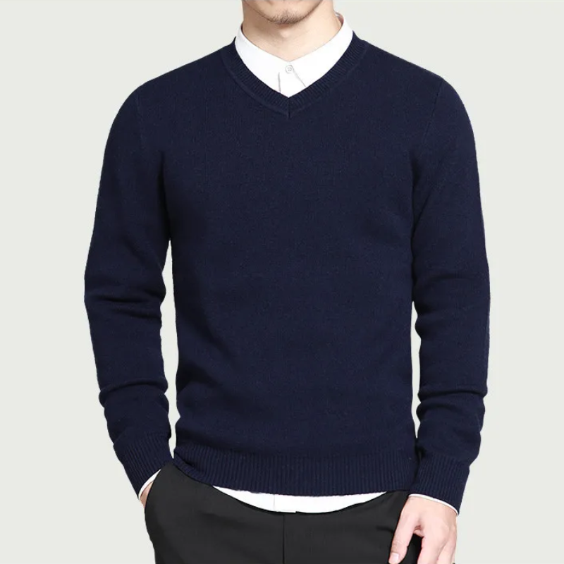 Bouwman Trui | Casual V-Hals Trui