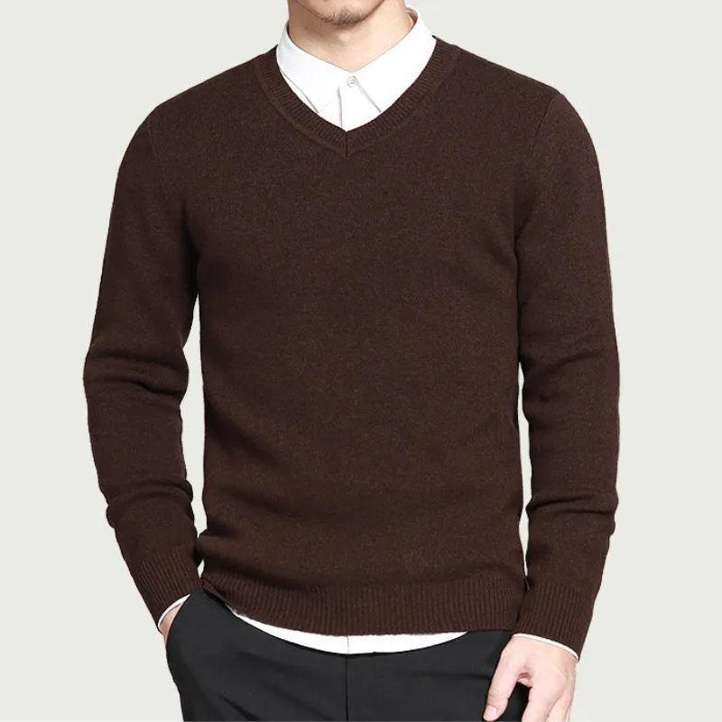 Bouwman Trui | Casual V-Hals Trui