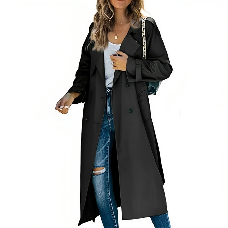 Osma Jas | Elegante Dubbelzijdige Trenchcoat