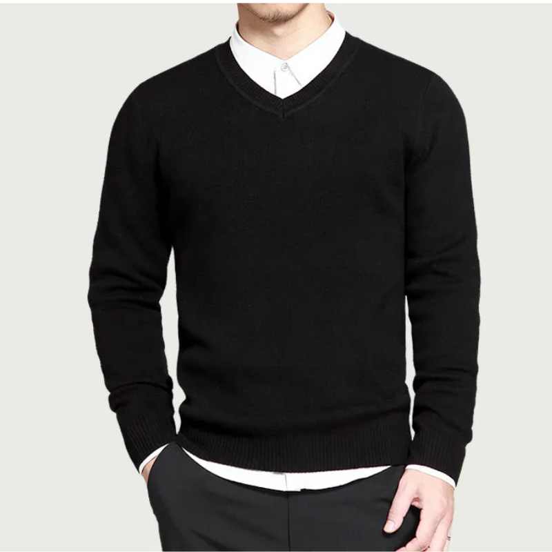 Bouwman Trui | Casual V-Hals Trui