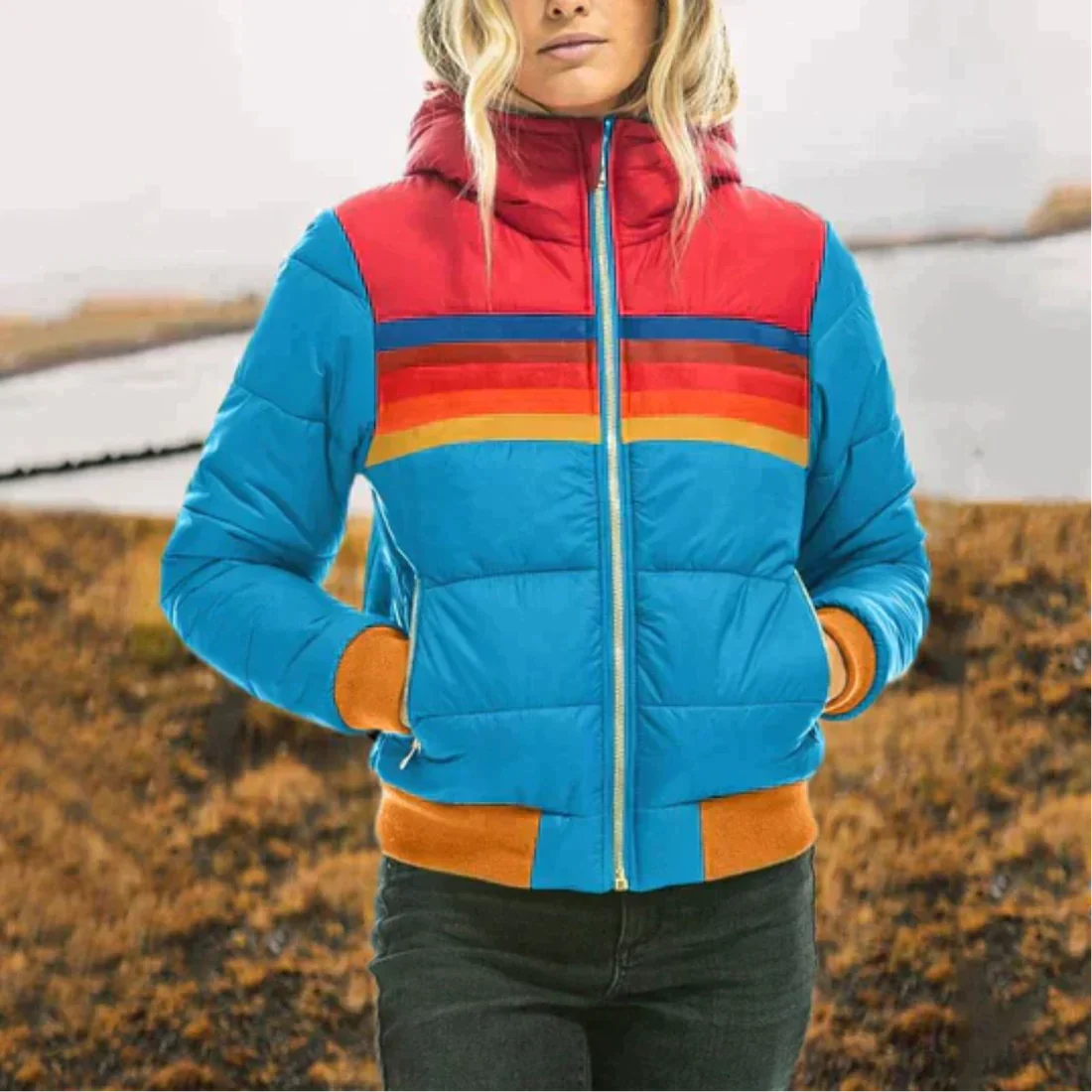 Orsa Coat | Dames Pluche Coat