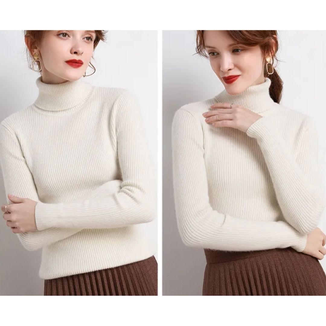 Carleigh Trui | Dames Herfst Coltrui Gebreide Trui