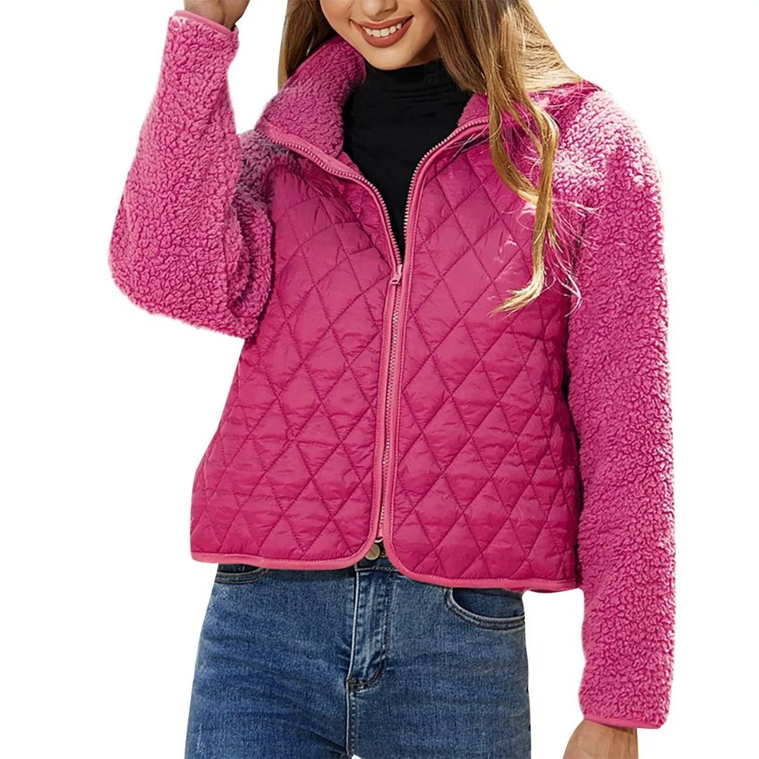 Catherine Jas | Dames Winter Gewatteerde Fleece Jas