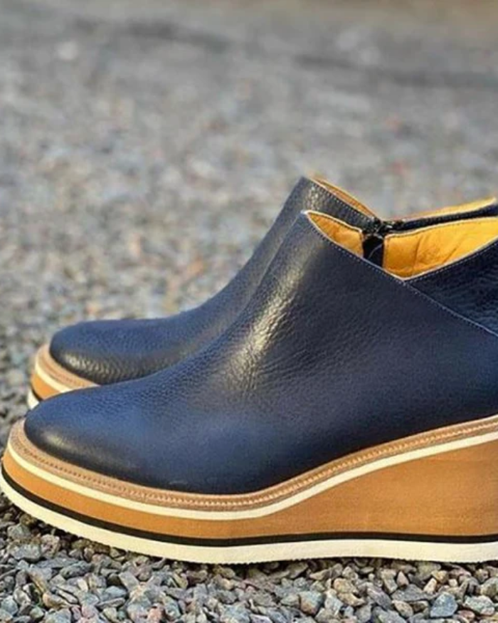 Yorene Laarzen | Vrouwen sleehak enkellaarsjes