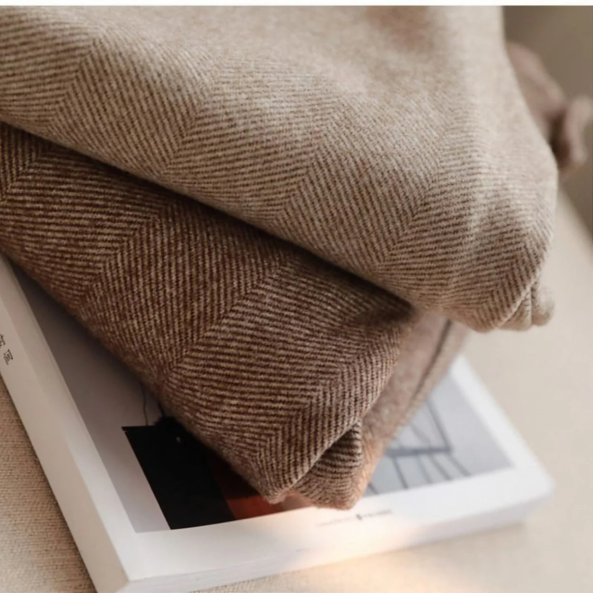 Lennon Broek | Heren Visgraat Pensnit Broek