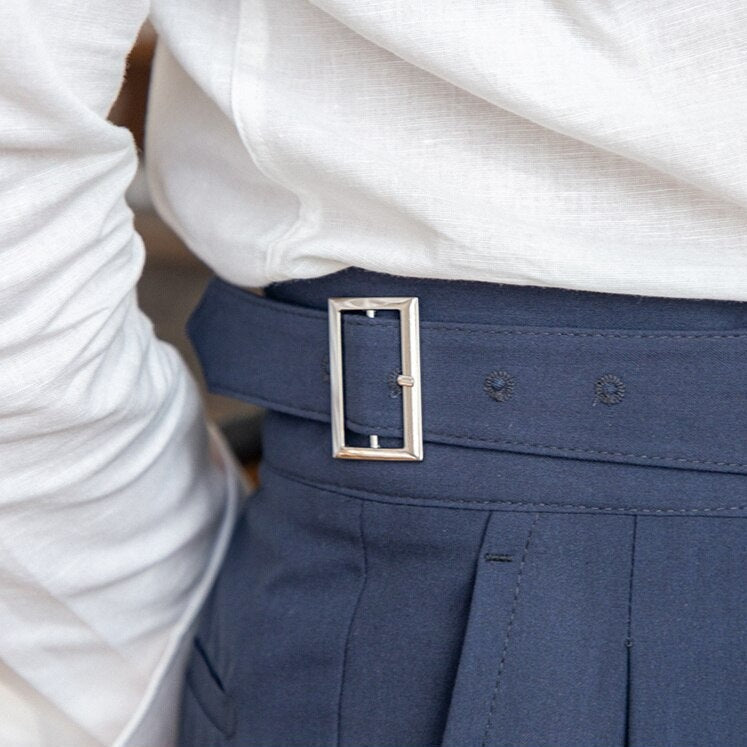 Classic Pleated Dress Pants