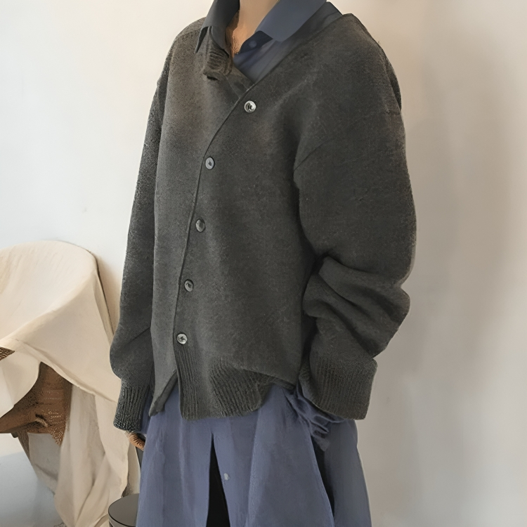 Ozana Vest | Comfortabel Vest met Knopen