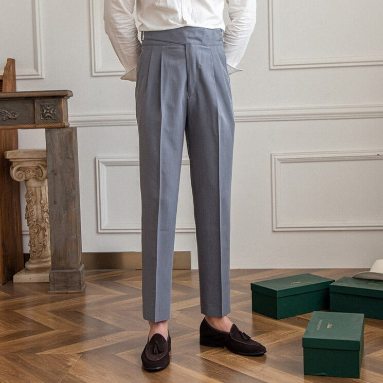 Classic Pleated Dress Pants