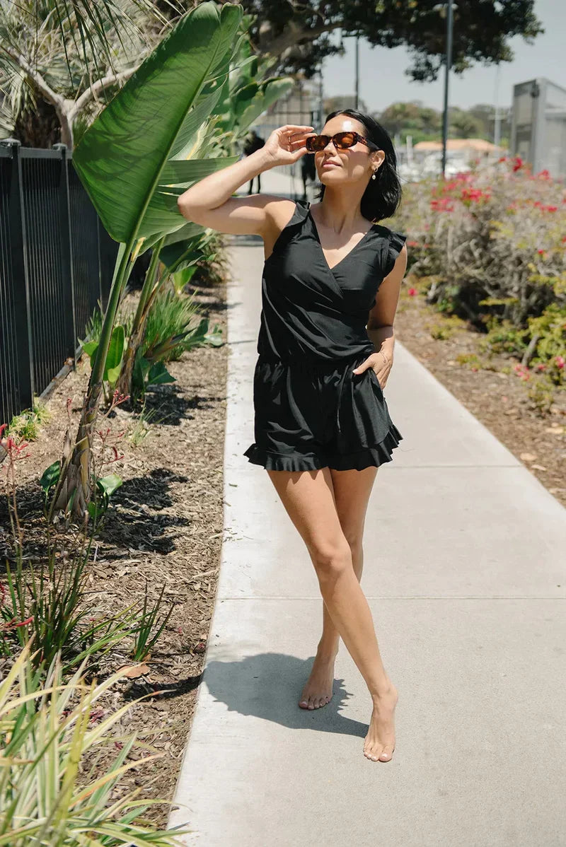 Madilyn Badpak | Dames Romper Badpak Ingebouwde Bh