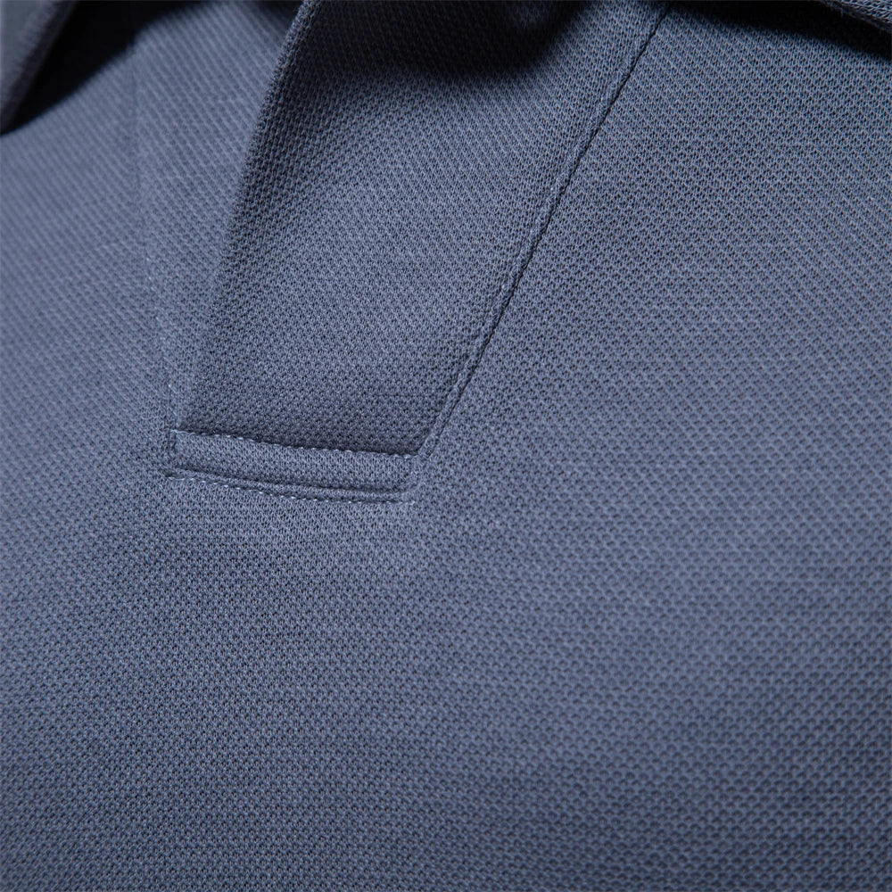 Yarno Polo Shirt | Heren Lange Mouw Polo Shirt
