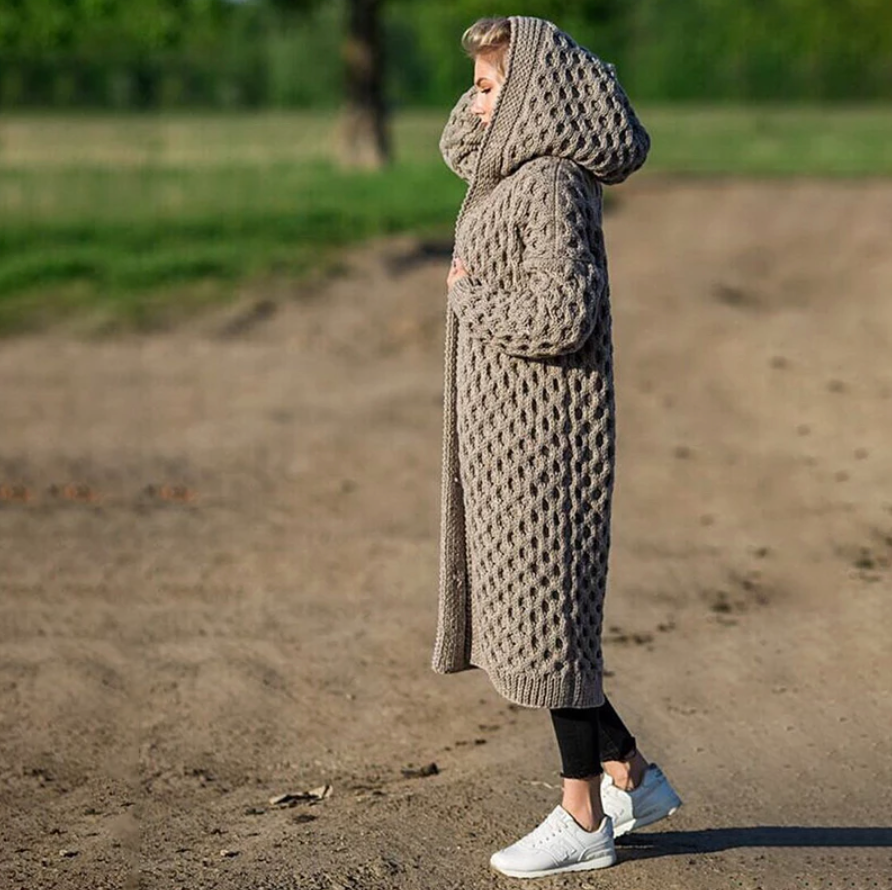 Trina Vest | Oversized Capuchon Vest