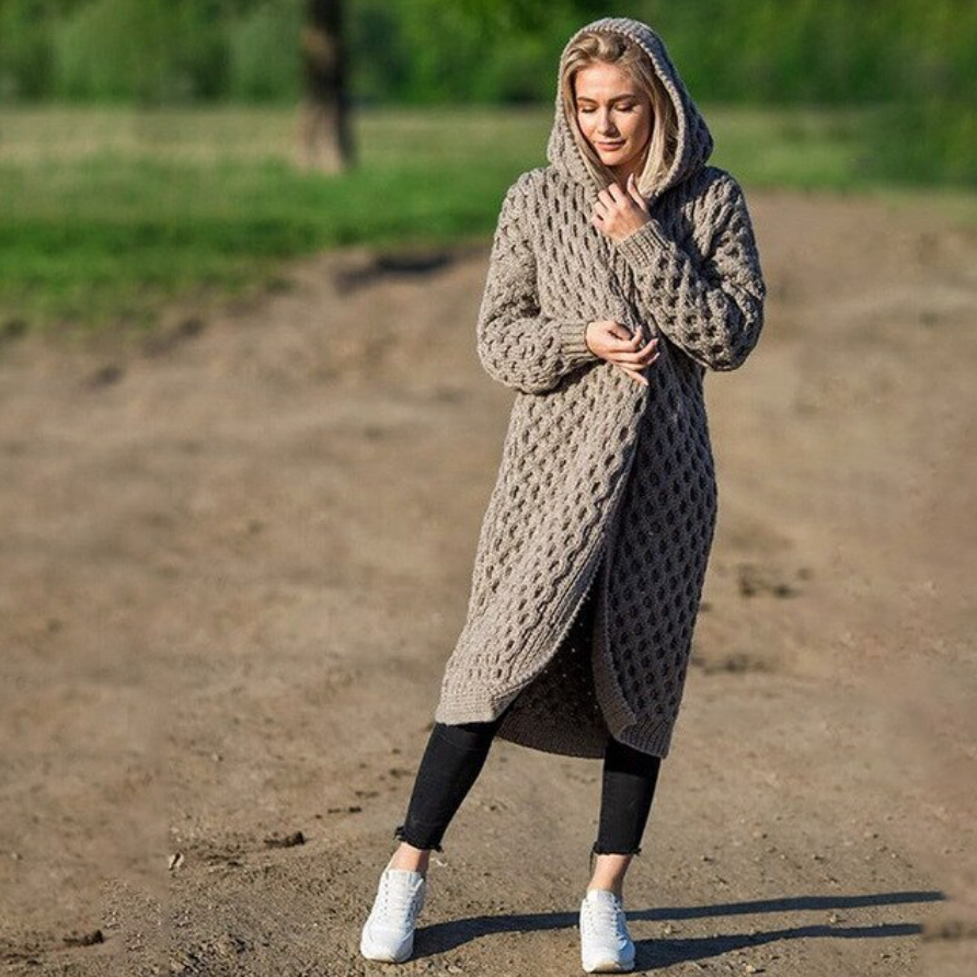 Trina Vest | Oversized Capuchon Vest