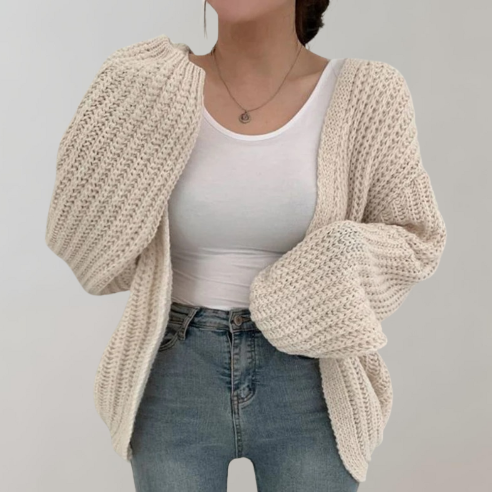 Lorine Vest | Dames Casual Lange Mouw Vest