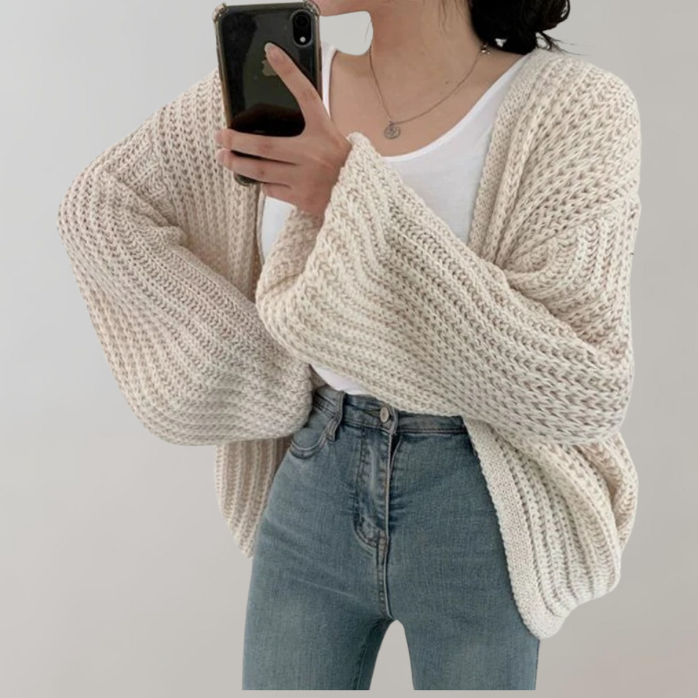 Lorine Vest | Dames Casual Lange Mouw Vest
