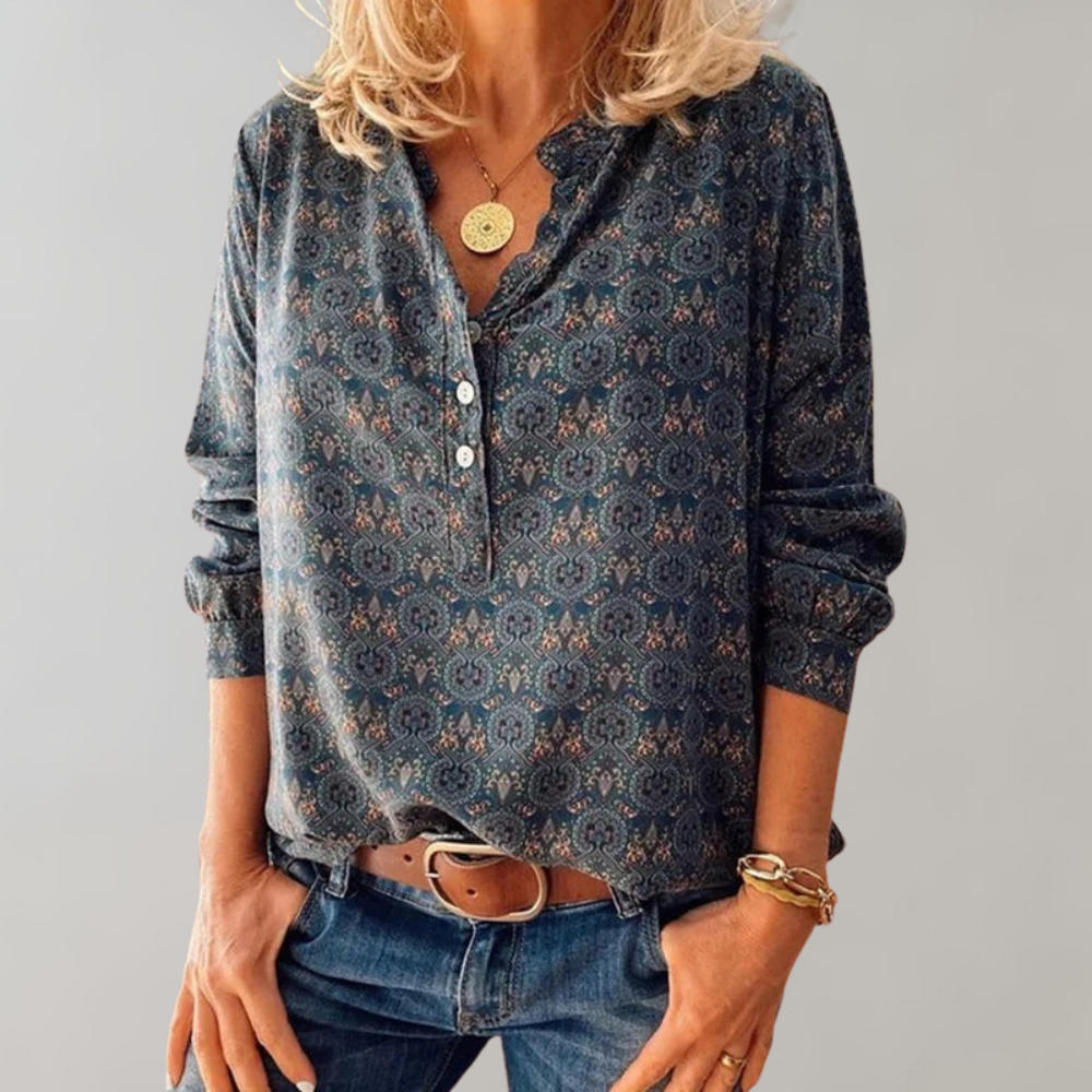 Ulysse Bloes | Vintage Lange Mouw Bloes