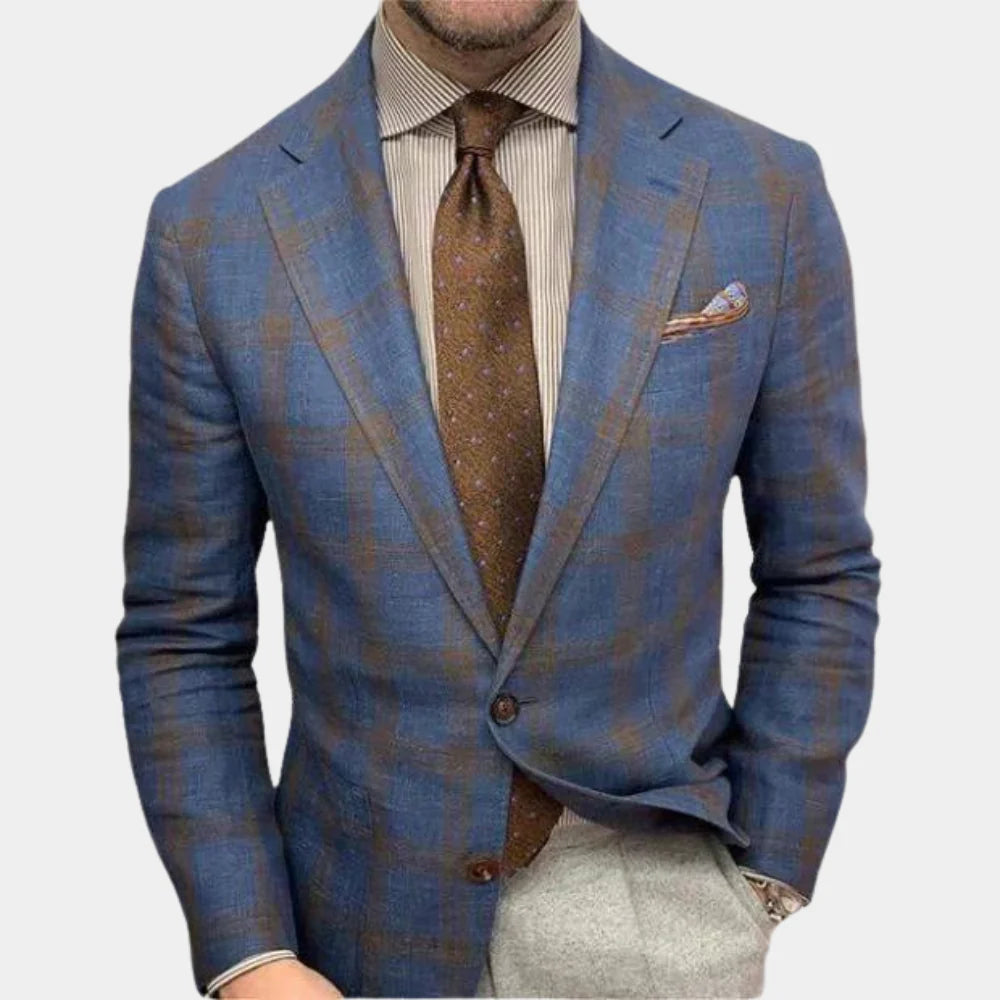 Leon Blazer | Heren slanke fit casual blazer