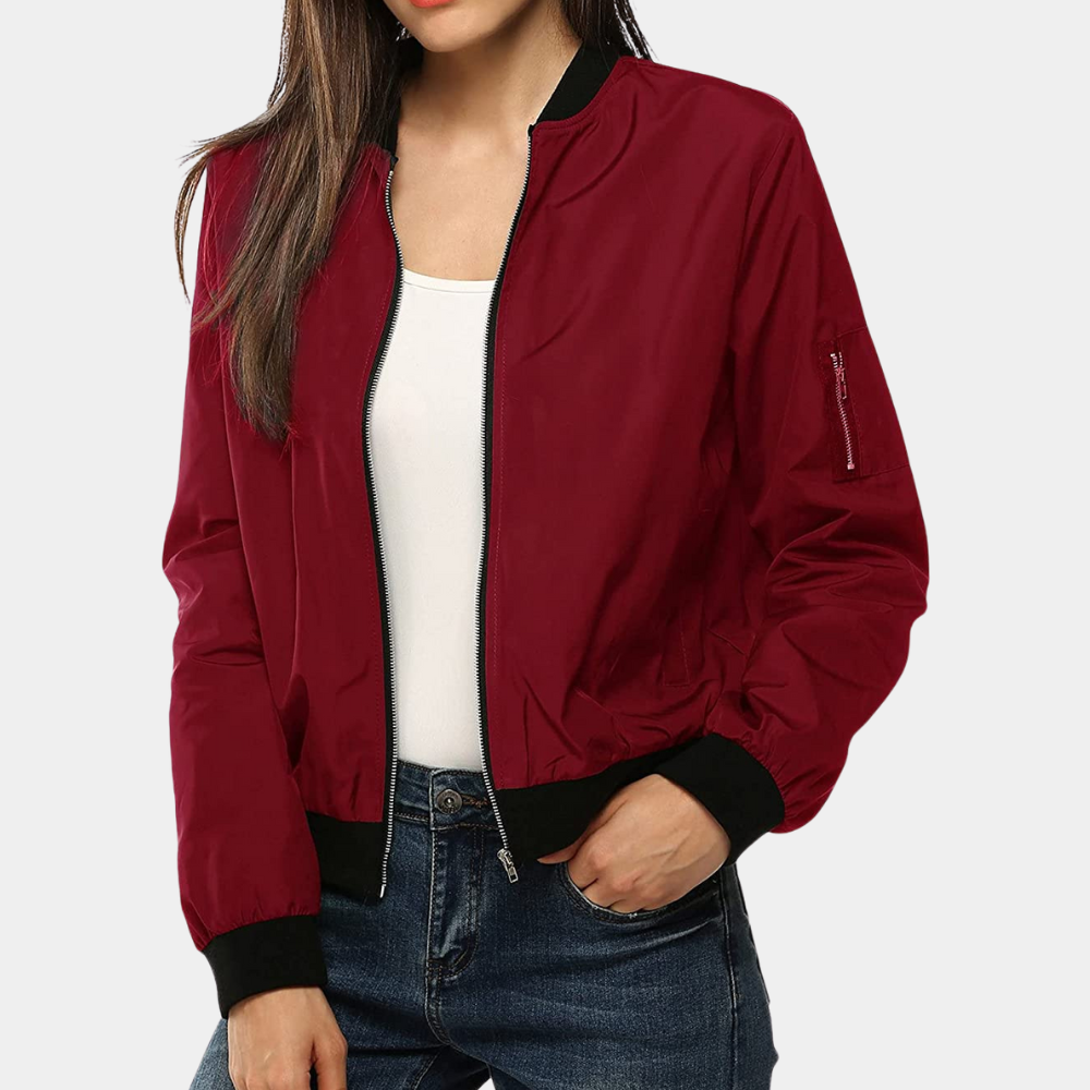 Gelly Jas | Vrouwen Casual Bomber Jacket