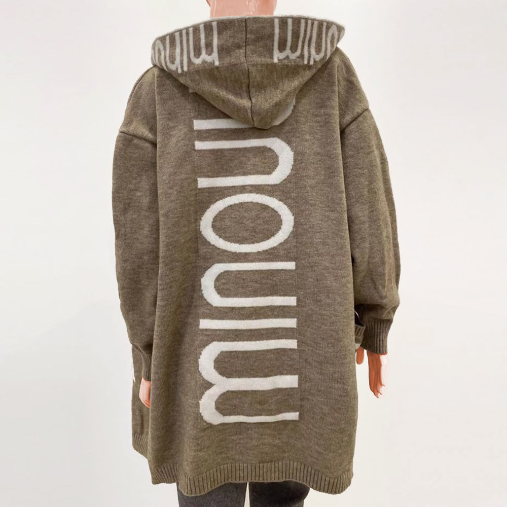 Susie Vest | lange capuchon vest