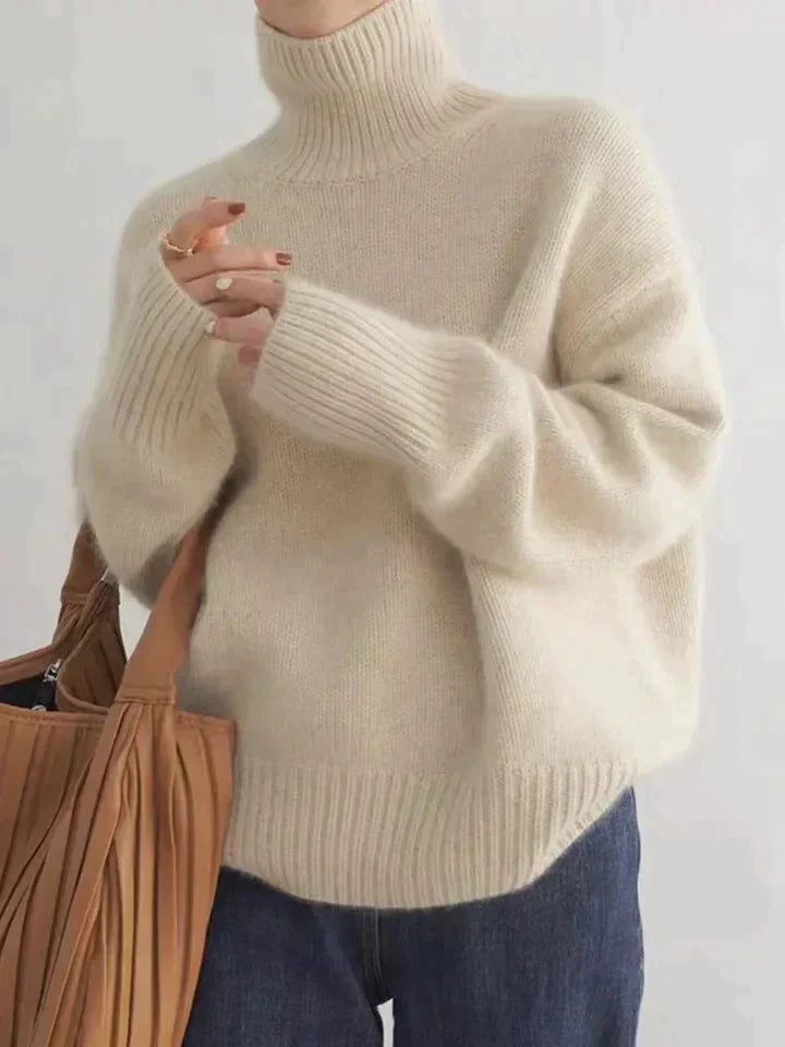 Ubaldina Jumper | Dames Herfst Luxe Kasjmier Coltrui Jumper