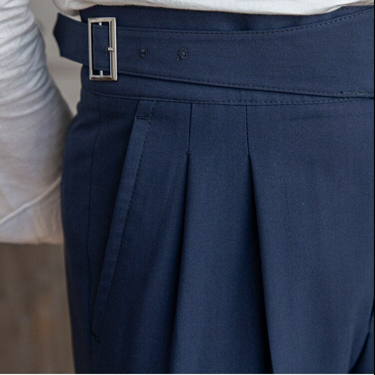 Classic Pleated Dress Pants