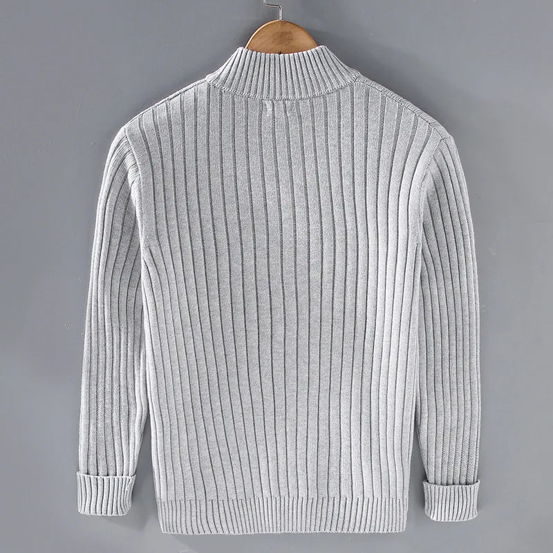 Xiros Trui | Heren Casual Rits Trui