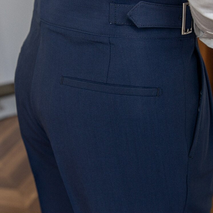 Classic Pleated Dress Pants