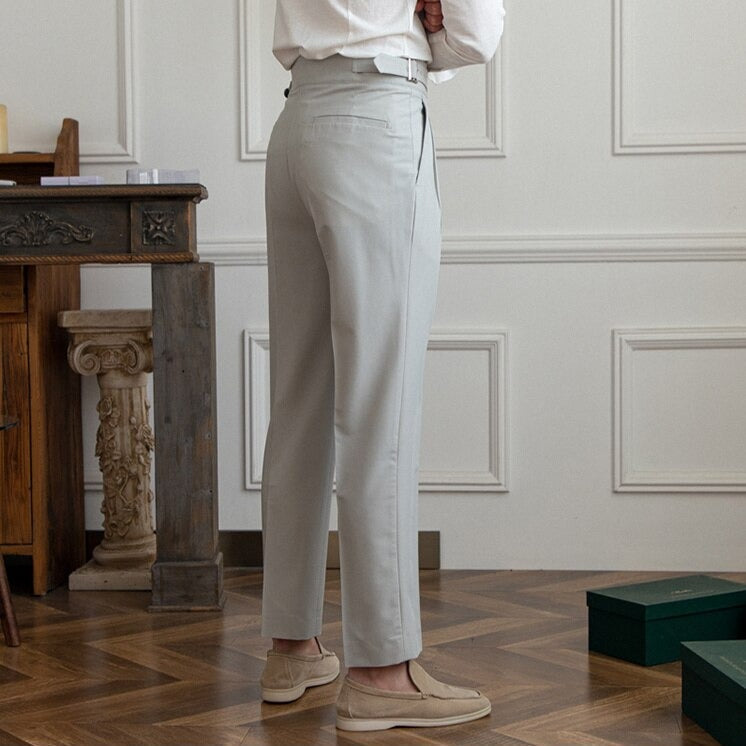Classic Pleated Dress Pants