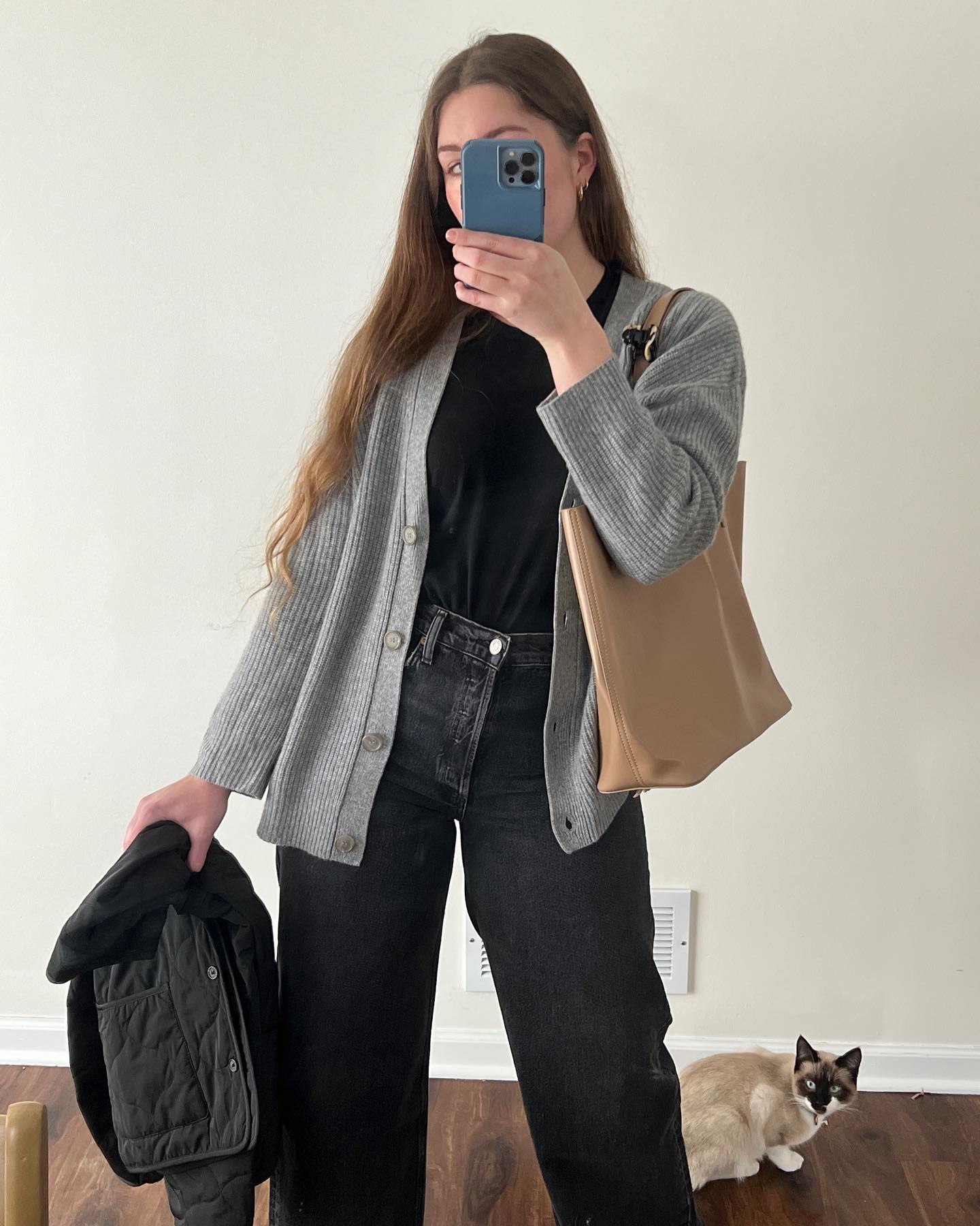 Valeria Vest | Dames Herfst Oversized Vest met Knopen en Geribbelde Textuur