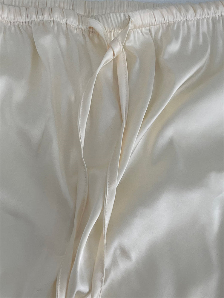 Tanja Rok | Low Waist Satijnen Maxi Rok