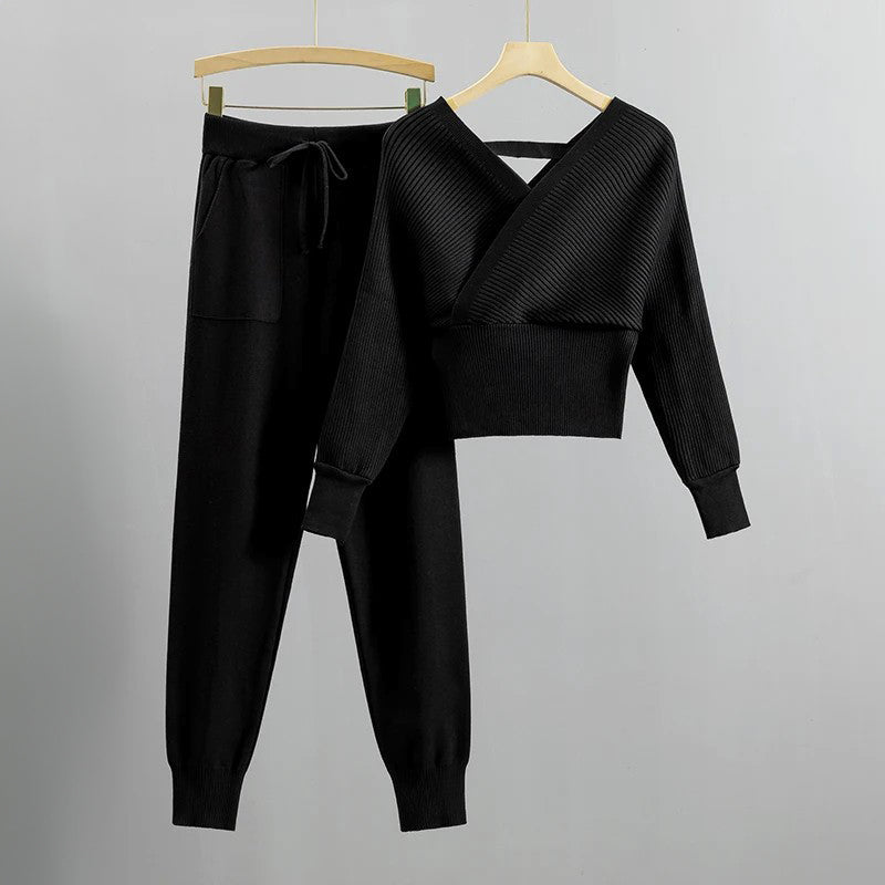 Riane Set | Modieuze Gebreide Set