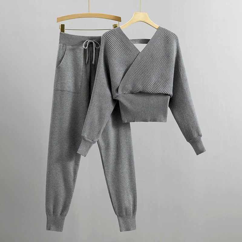 Riane Set | Modieuze Gebreide Set