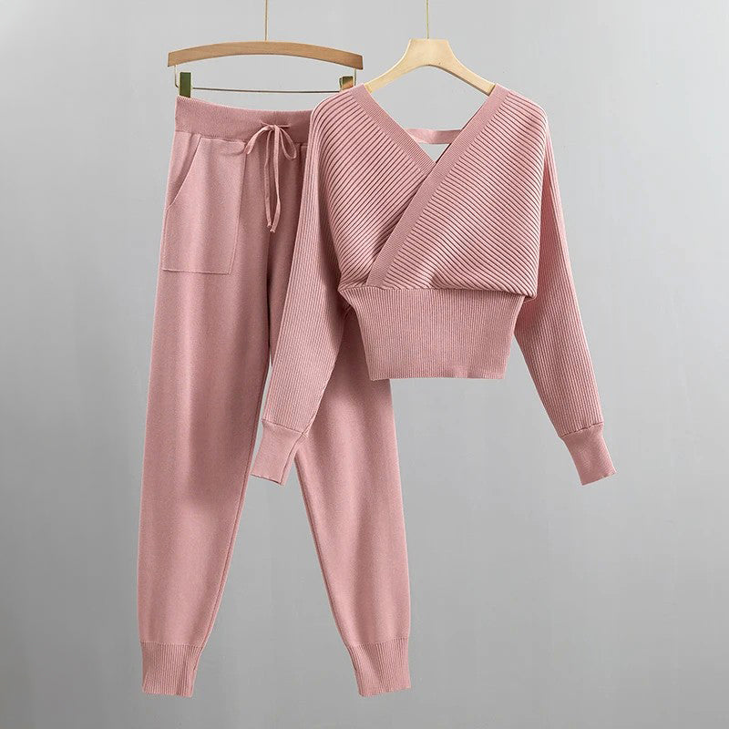 Riane Set | Modieuze Gebreide Set