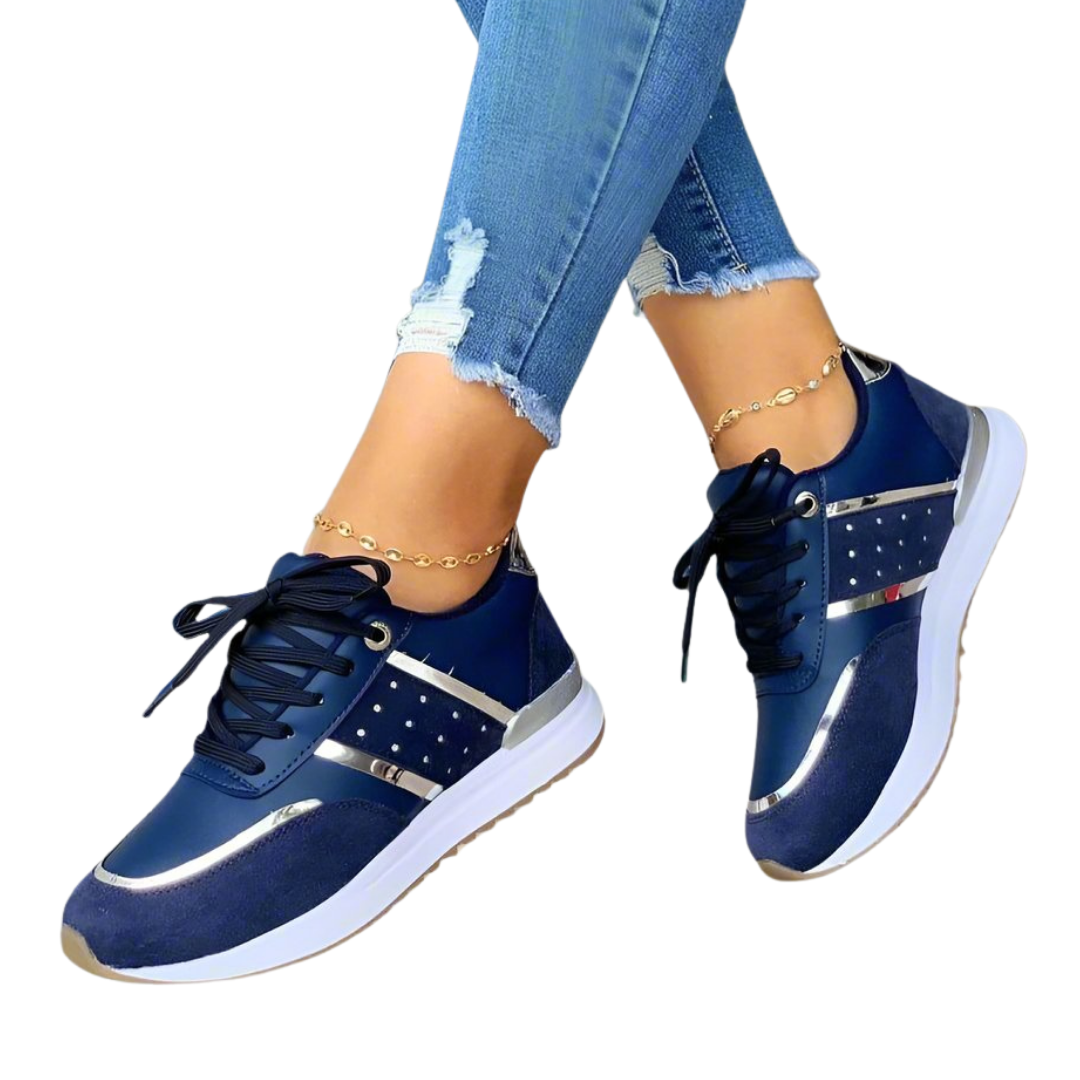 Diamanda Sneakers | Comfortabel & Stijlvol met Kleuraccent ||