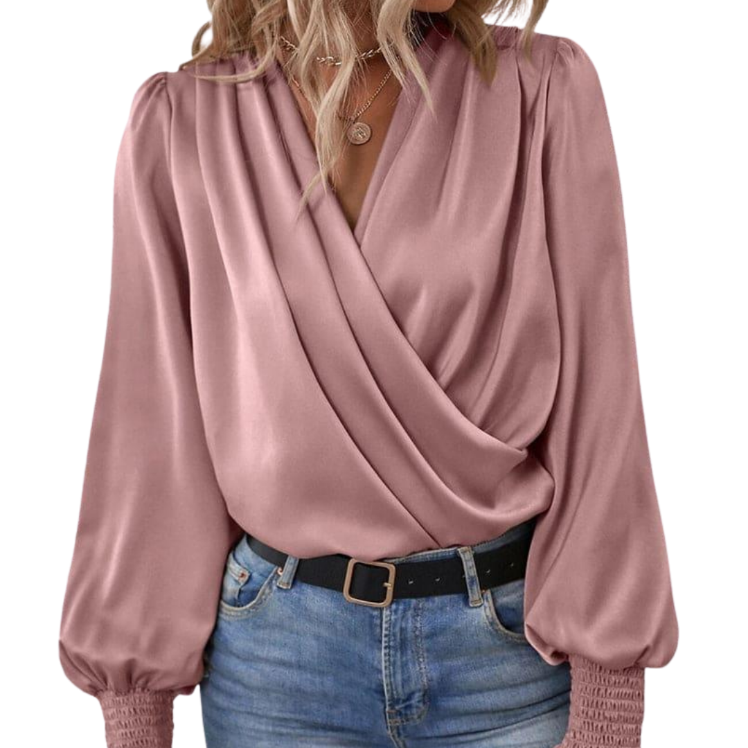 Caroline Elegante Blouse | Verfijnde Stijl