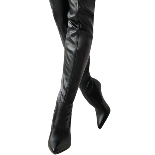 Chivonne Laarzen |  Vrouwen Ritssluiting Kniehoge laarzen