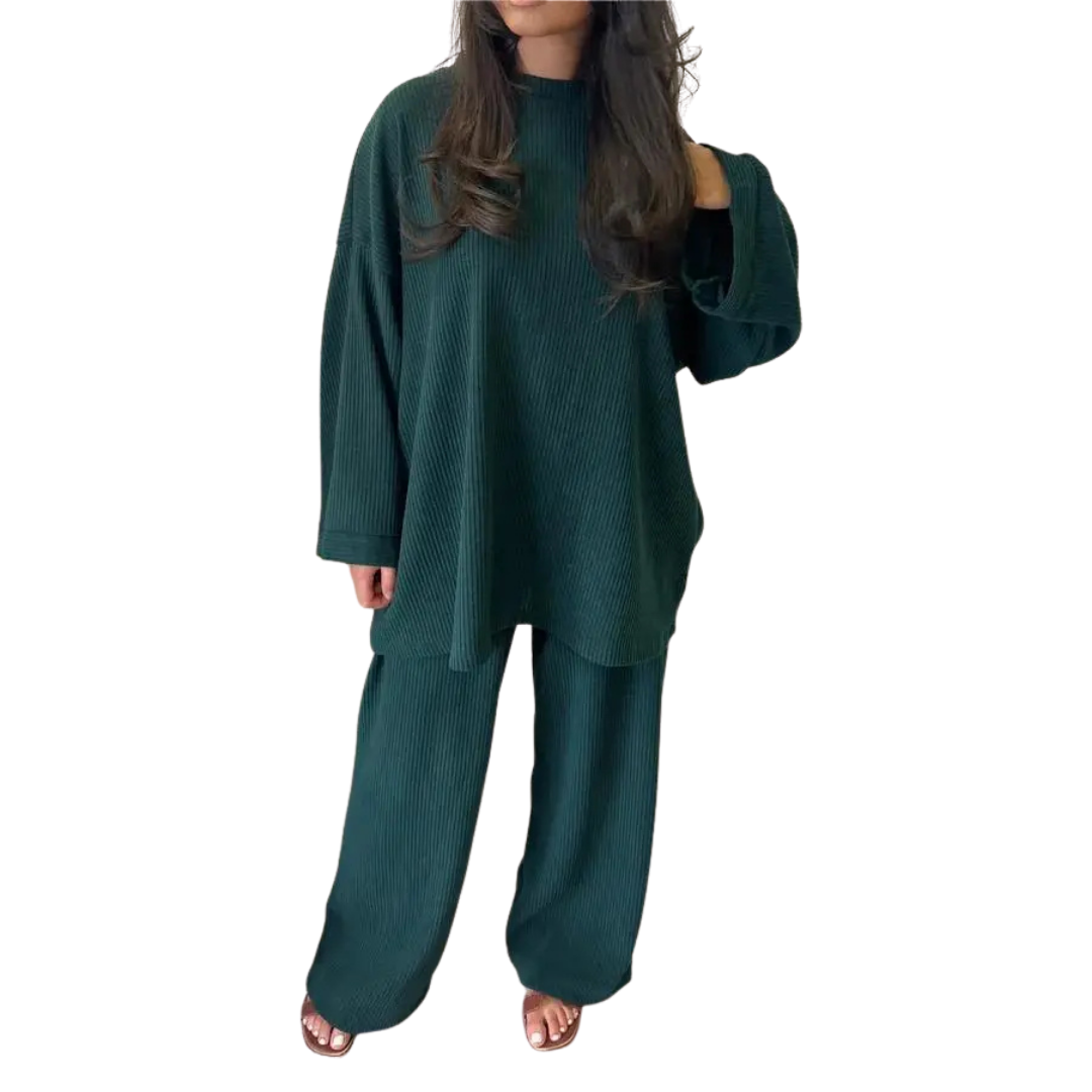 Yansha Loungewear Set | Herfst Comfortabele Twee-Delige Outfit