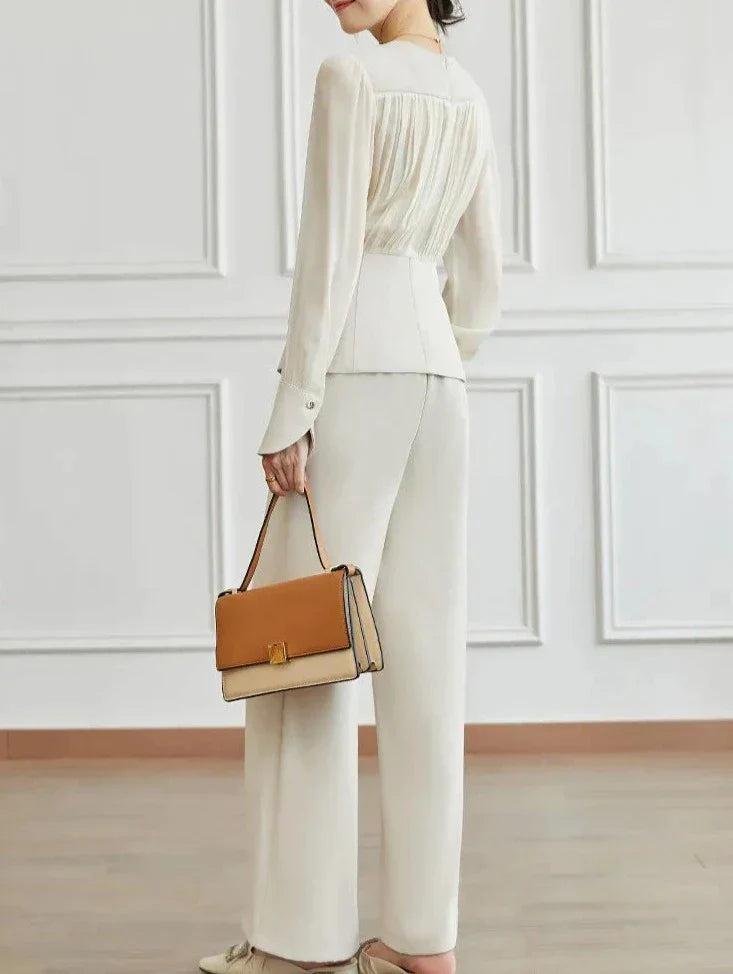 Rosalina Set | Vrouwenbloes en broek set