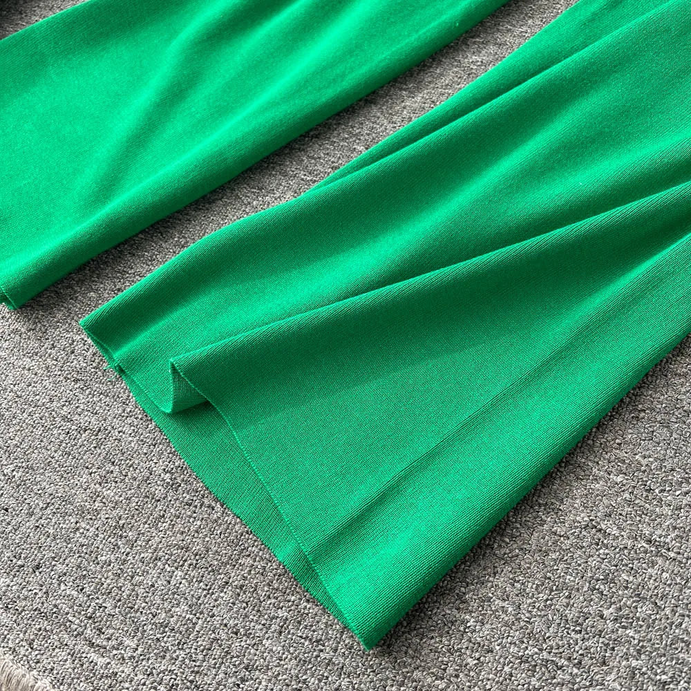 Ishika Set | Vrouwen Gebreide Driedelige Set