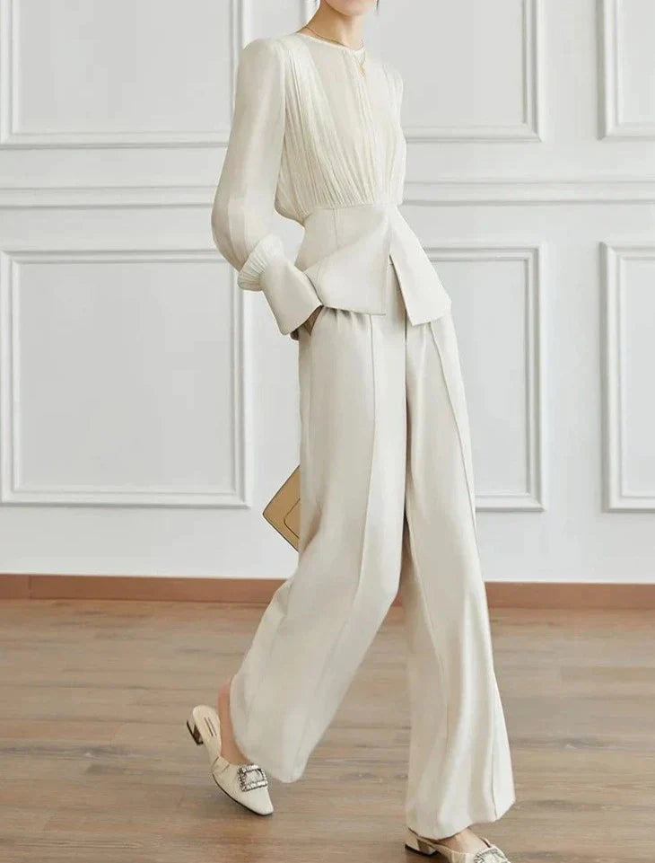 Rosalina Set | Vrouwenbloes en broek set