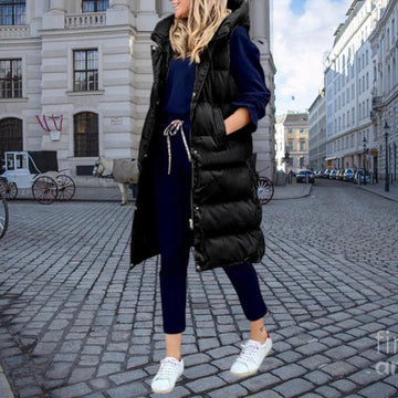Ulefke Bodywarmer | Lange Gewatteerde Bodywarmer