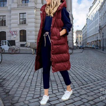 Ulefke Bodywarmer | Lange Gewatteerde Bodywarmer