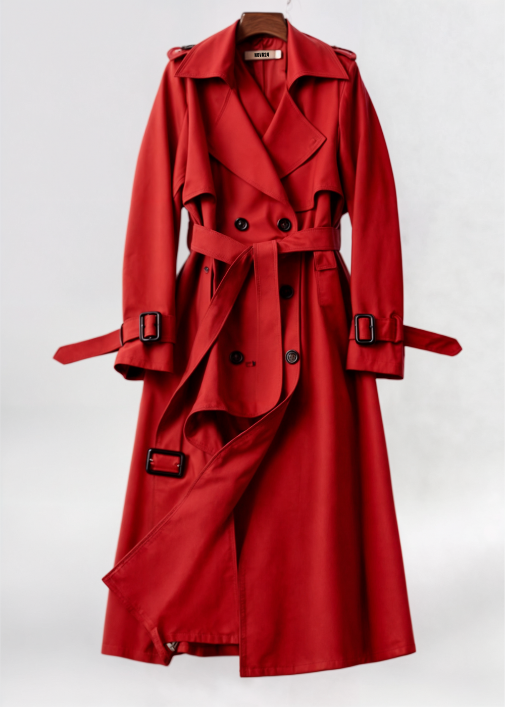 Waverly Jas | Dames Herfst Klassieke Double-Breasted Trenchcoat
