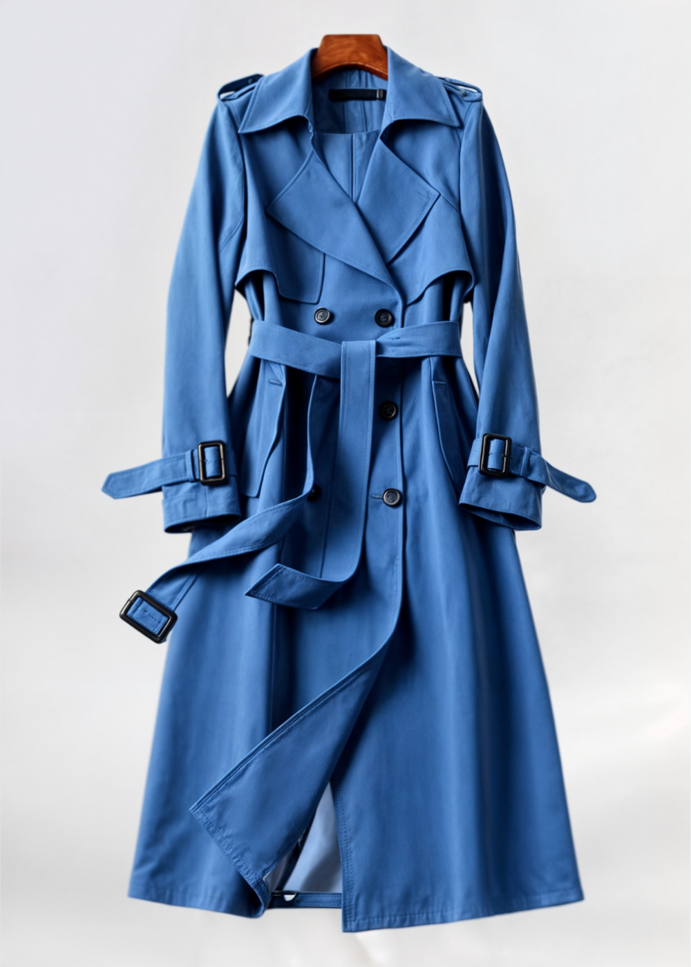 Waverly Jas | Dames Herfst Klassieke Double-Breasted Trenchcoat