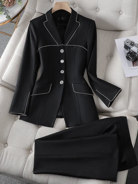 Ornela Set | Dames Tweedelig Set met Suit en Broek