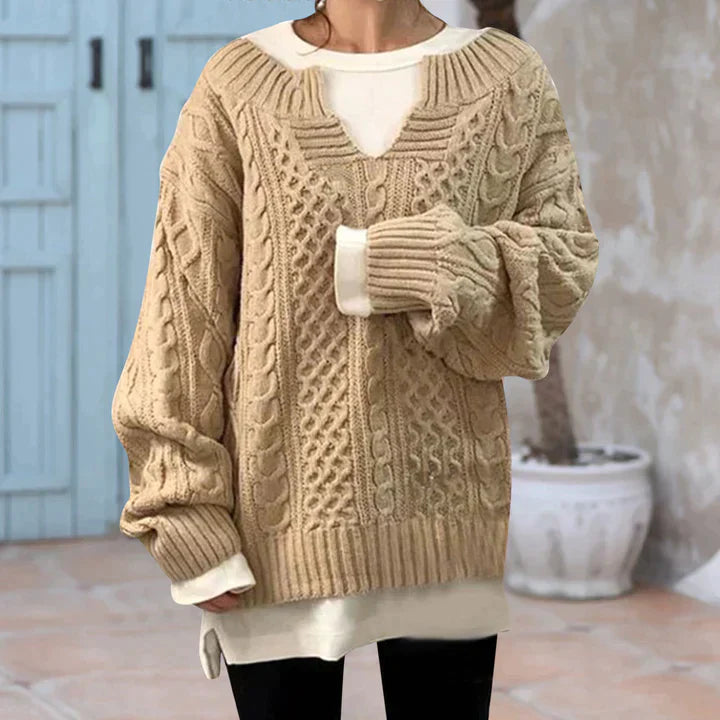 Rosanne Trui | Casual Gebreide Trui