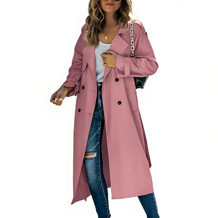 Osma Jas | Elegante Dubbelzijdige Trenchcoat