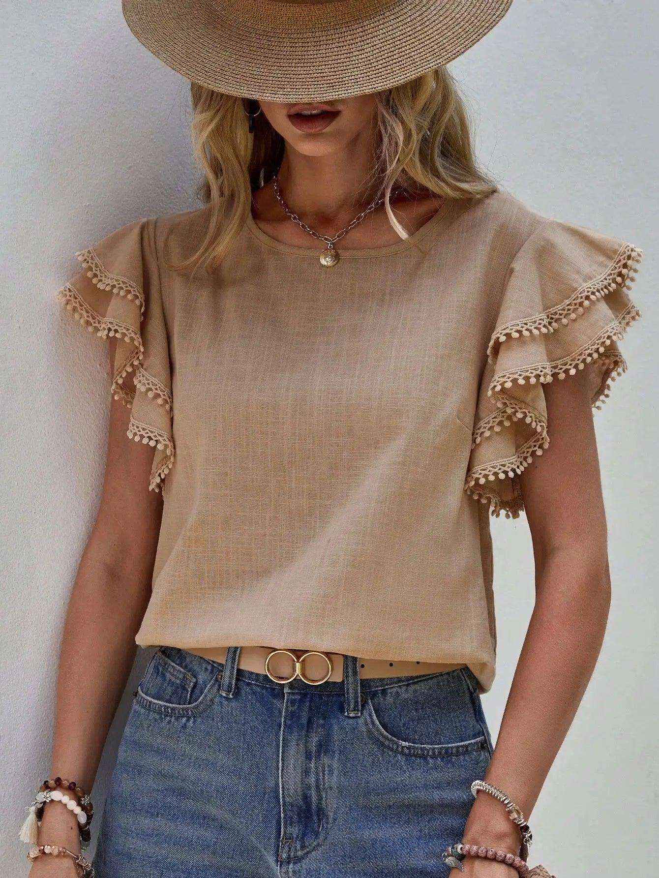 Chelsea Elegante Blouse | Verfijning in Elke Steek - Carla Moda