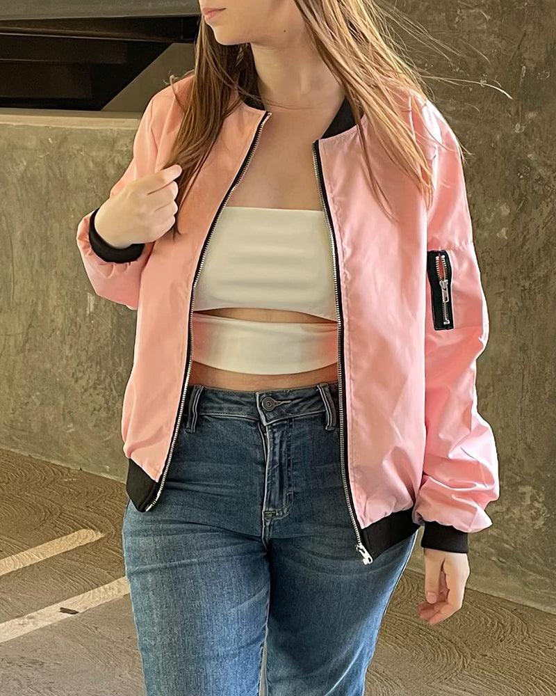 Damaris Bomber Jack | Stijlvolle Jack met Zakken - Carla Moda