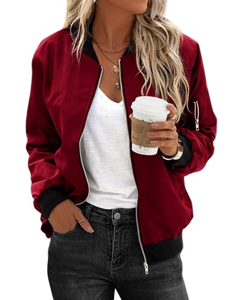 Damaris Bomber Jack | Stijlvolle Jack met Zakken - Carla Moda